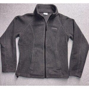Columbia Women’s Benton Springs Full Zip Fleece - Gray Size Medium